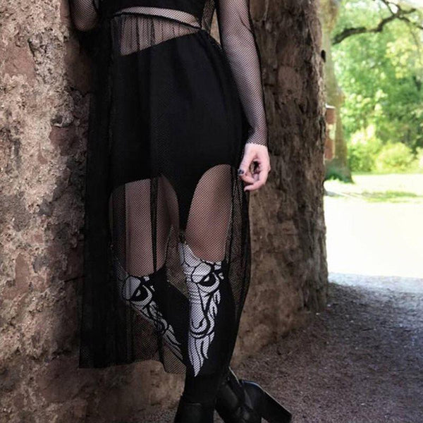 Women Goth Pants Black Gothic