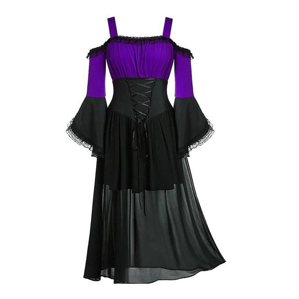 Gothic Black Dress Women