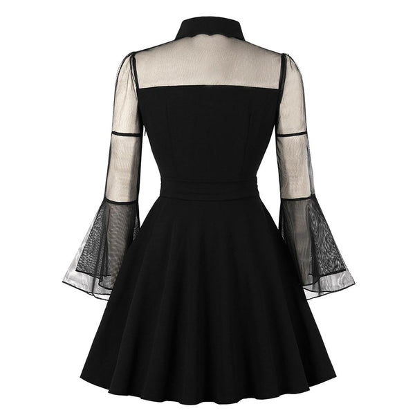 Women Gothic Sexy Mini Dress