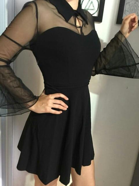 Women Gothic Sexy Mini Dress